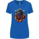 The Kraken Octopus Cthulhu Scuba Diving Womens Wider Cut T-Shirt Royal Blue