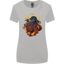 The Kraken Octopus Cthulhu Scuba Diving Womens Wider Cut T-Shirt Sports Grey