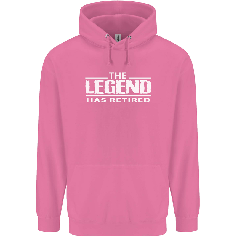 The Legend has Retired Retirement Funny Mens 80% Cotton Hoodie Azelea