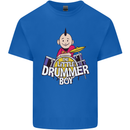 The Little Drummer Boy Funny Drumming Drum Kids T-Shirt Childrens Royal Blue