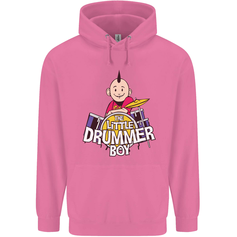 The Little Drummer Boy Funny Drumming Drum Mens 80% Cotton Hoodie Azelea