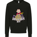 The Little Drummer Boy Funny Drumming Drum Mens Sweatshirt Jumper Black