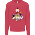 The Little Drummer Boy Funny Drumming Drum Mens Sweatshirt Jumper Heliconia