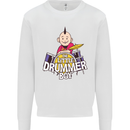 The Little Drummer Boy Funny Drumming Drum Mens Sweatshirt Jumper White