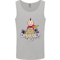 The Little Drummer Boy Funny Drumming Drum Mens Vest Tank Top Sports Grey