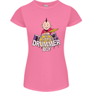 The Little Drummer Boy Funny Drumming Drum Womens Petite Cut T-Shirt Azalea