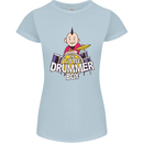 The Little Drummer Boy Funny Drumming Drum Womens Petite Cut T-Shirt Light Blue