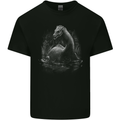 The Lockness Monster Mens Cotton T-Shirt Tee Top Black