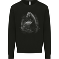 The Lockness Monster Mens Sweatshirt Jumper Black