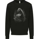 The Lockness Monster Mens Sweatshirt Jumper Black
