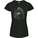 The Lockness Monster Womens Petite Cut T-Shirt Black