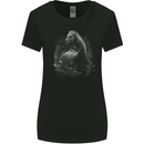 The Lockness Monster Womens Wider Cut T-Shirt Black