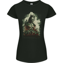 The Lord of Zombies Halloween Womens Petite Cut T-Shirt Black