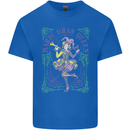 The Mardi Gras Queen Kids T-Shirt Childrens Royal Blue