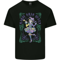 The Mardi Gras Queen Mens Cotton T-Shirt Tee Top Black