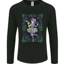 The Mardi Gras Queen Mens Long Sleeve T-Shirt Black