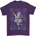 The Mardi Gras Queen Mens T-Shirt 100% Cotton Purple