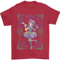 The Mardi Gras Queen Mens T-Shirt 100% Cotton Red