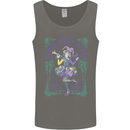 The Mardi Gras Queen Mens Vest Tank Top Charcoal