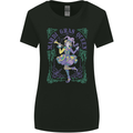 The Mardi Gras Queen Womens Wider Cut T-Shirt Black