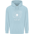 The Milky Way Astronomy Solar System Planet Childrens Kids Hoodie Light Blue