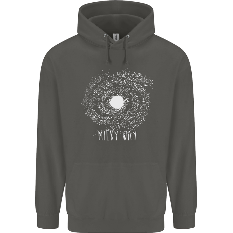 The Milky Way Astronomy Solar System Planet Childrens Kids Hoodie Storm Grey