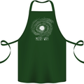 The Milky Way Astronomy Solar System Planet Cotton Apron 100% Organic Forest Green