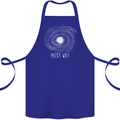 The Milky Way Astronomy Solar System Planet Cotton Apron 100% Organic Royal Blue