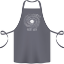 The Milky Way Astronomy Solar System Planet Cotton Apron 100% Organic Steel