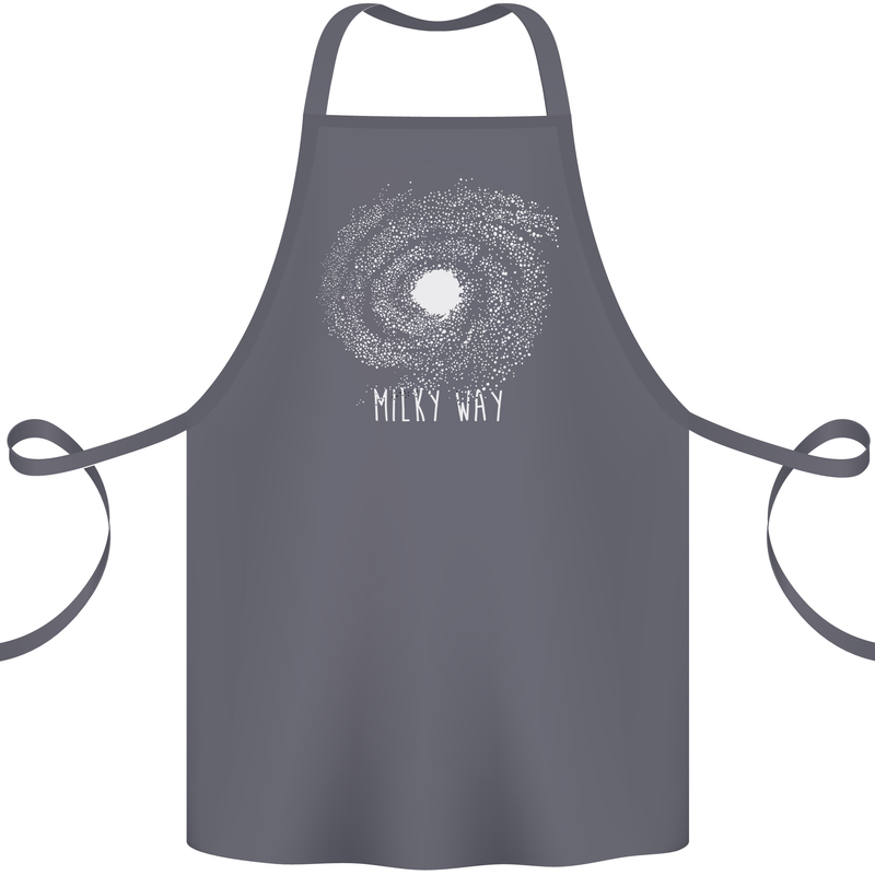 The Milky Way Astronomy Solar System Planet Cotton Apron 100% Organic Steel
