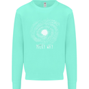 The Milky Way Astronomy Solar System Planet Kids Sweatshirt Jumper Peppermint