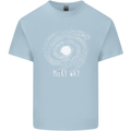 The Milky Way Astronomy Solar System Planet Kids T-Shirt Childrens Light Blue