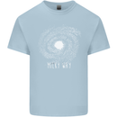 The Milky Way Astronomy Solar System Planet Kids T-Shirt Childrens Light Blue