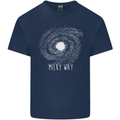 The Milky Way Astronomy Solar System Planet Kids T-Shirt Childrens Navy Blue