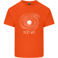The Milky Way Astronomy Solar System Planet Kids T-Shirt Childrens Orange