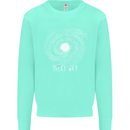 The Milky Way Astronomy Solar System Planet Mens Sweatshirt Jumper Peppermint