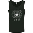 The Milky Way Astronomy Solar System Planet Mens Vest Tank Top Black