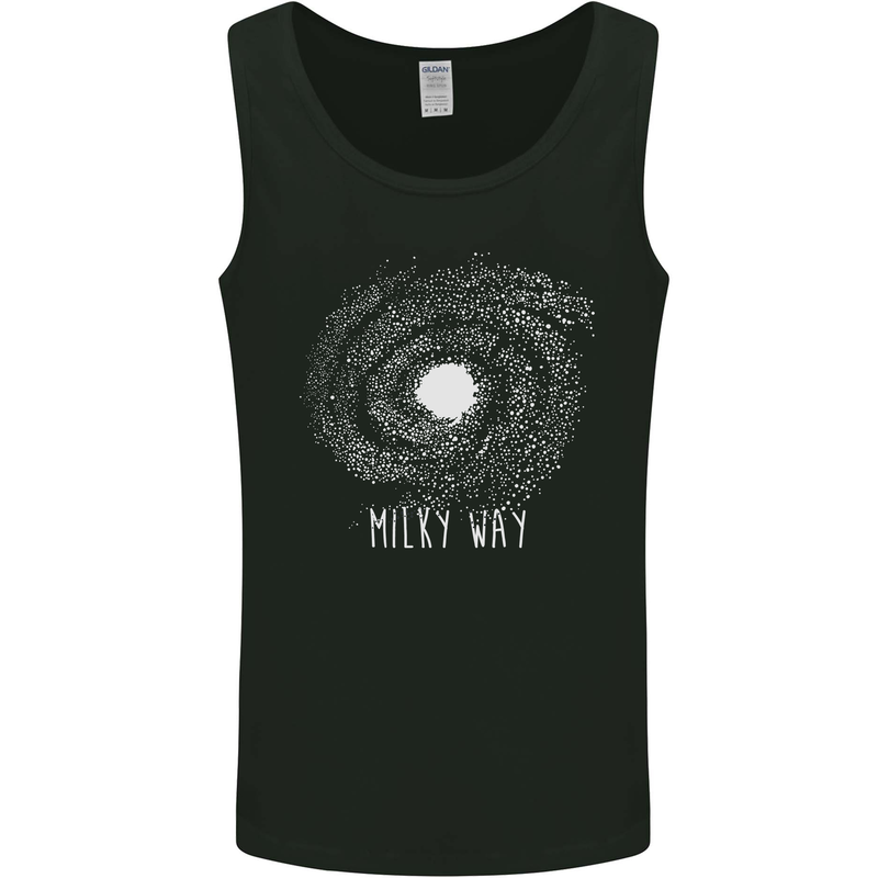 The Milky Way Astronomy Solar System Planet Mens Vest Tank Top Black