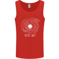 The Milky Way Astronomy Solar System Planet Mens Vest Tank Top Red