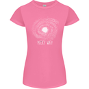 The Milky Way Astronomy Solar System Planet Womens Petite Cut T-Shirt Azalea