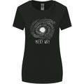 The Milky Way Astronomy Solar System Planet Womens Wider Cut T-Shirt Black