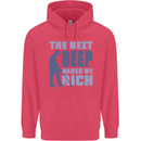 The Next Beep Funny Metal Detecting Childrens Kids Hoodie Heliconia