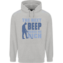 The Next Beep Funny Metal Detecting Childrens Kids Hoodie Sports Grey