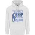 The Next Beep Funny Metal Detecting Childrens Kids Hoodie White