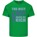 The Next Beep Funny Metal Detecting Kids T-Shirt Childrens Irish Green