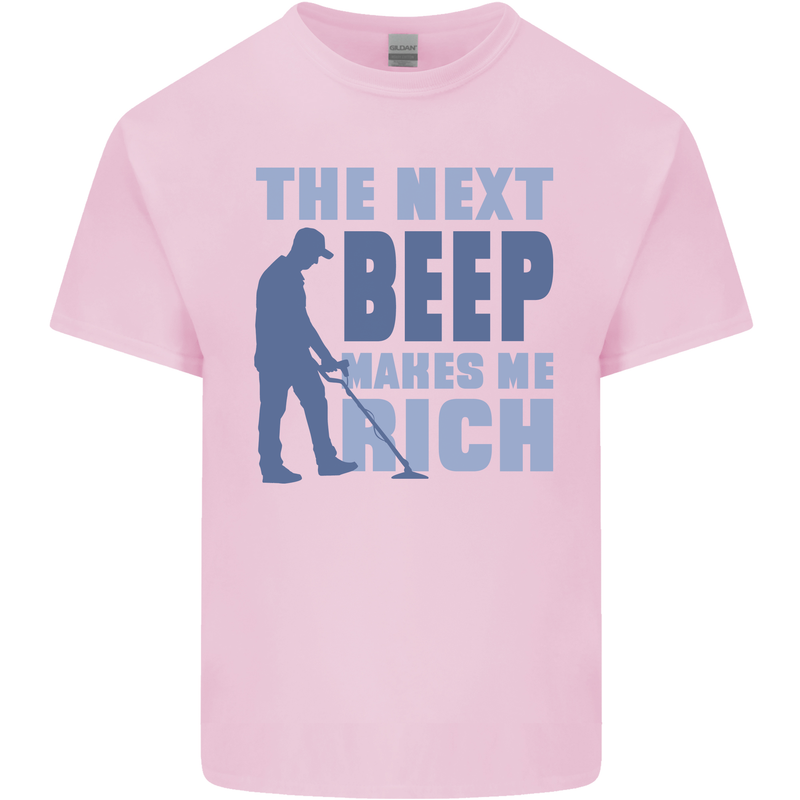 The Next Beep Funny Metal Detecting Kids T-Shirt Childrens Light Pink