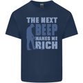 The Next Beep Funny Metal Detecting Kids T-Shirt Childrens Navy Blue