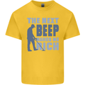 The Next Beep Funny Metal Detecting Kids T-Shirt Childrens Yellow