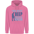 The Next Beep Funny Metal Detecting Mens 80% Cotton Hoodie Azelea