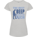 The Next Beep Funny Metal Detecting Womens Petite Cut T-Shirt Sports Grey